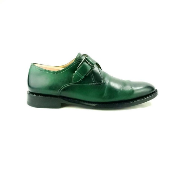 green bally shoes